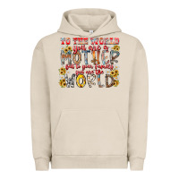 Pigment French Oak mother world Urban Hoodie - RacoonDesign