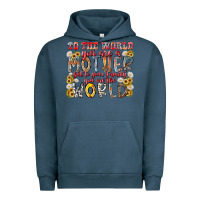 Pigment Midnight Navy mother world Urban Hoodie - RacoonDesign