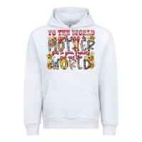 White mother world Urban Hoodie - RacoonDesign