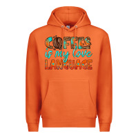 Carrot coffee is my love language Premium Hoodie - HRA Design Shop