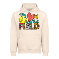 Sandshell my heart is on that field softball Urban Hoodie - HRA Design Shop