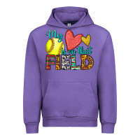 Tulip my heart is on that field softball Urban Hoodie - HRA Design Shop