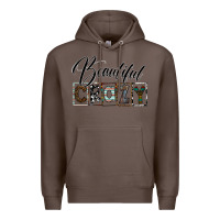 Coffee beatiful crazy Premium Hoodie - SublimationCraftShop