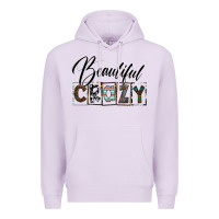Lilac beatiful crazy Premium Hoodie - SublimationCraftShop