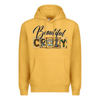 Mustard beatiful crazy Premium Hoodie - SublimationCraftShop