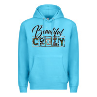 Ocean Blue beatiful crazy Premium Hoodie - SublimationCraftShop