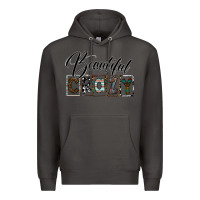 Smoke beatiful crazy Premium Hoodie - SublimationCraftShop
