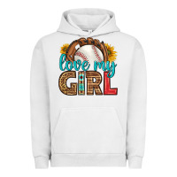 Love My Girl Baseball Urban Hoodie | Teevron