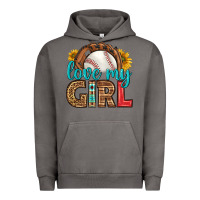 Pigment Tornado love my girl baseball Urban Hoodie - HRA Design Shop