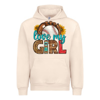 Sandshell love my girl baseball Urban Hoodie - HRA Design Shop