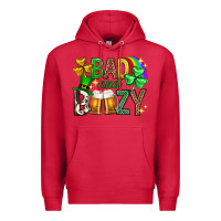 Cardinal Bad and boozy st. patricks day Premium Hoodie - Neo Western