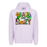 Lilac Bad and boozy st. patricks day Premium Hoodie - Neo Western