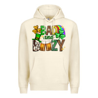 Sandshell Bad and boozy st. patricks day Premium Hoodie - Neo Western