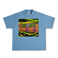 Pebble Blue Spooky mama Urban Heavy Tee - Artiststas