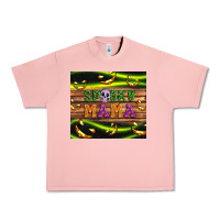 Salmon Spooky mama Urban Heavy Tee - Artiststas