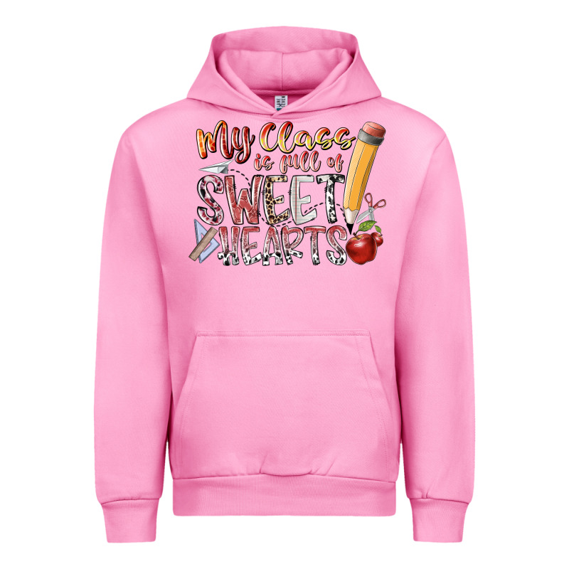 My Class Is Full Of Sweet Hearts Urban Hoodie by RacoonDesign | Teevron