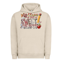 Pigment French Oak my class is full of sweet hearts Urban Hoodie - RacoonDesign