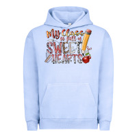Pigment Grape Ice my class is full of sweet hearts Urban Hoodie - RacoonDesign