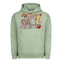 Pigment Oil Green my class is full of sweet hearts Urban Hoodie - RacoonDesign