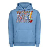 Pigment Pebble Blue my class is full of sweet hearts Urban Hoodie - RacoonDesign