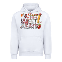 White my class is full of sweet hearts Urban Hoodie - RacoonDesign