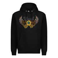 Black blessed mom Premium Hoodie - SublimationCraftShop