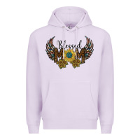 Lilac blessed mom Premium Hoodie - SublimationCraftShop