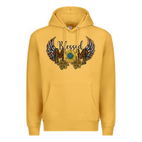 Mustard blessed mom Premium Hoodie - SublimationCraftShop