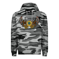 Slate Camo blessed mom Premium Hoodie - SublimationCraftShop