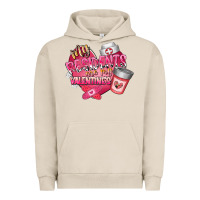 Pigment French Oak my residents are my valentine Urban Hoodie - RacoonDesign