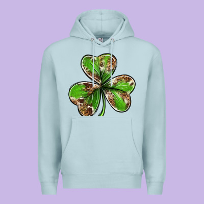 Cowhide Leopard Shamrock 4th Of July Premium Hoodie Designed By Neo Western