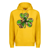 Lemon Cowhide leopard shamrock 4th of july Premium Hoodie - Neo Western