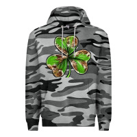 Slate Camo Cowhide leopard shamrock 4th of july Premium Hoodie - Neo Western