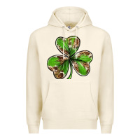 Tofu Cowhide leopard shamrock 4th of july Premium Hoodie - Neo Western