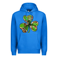 True Royal Cowhide leopard shamrock 4th of july Premium Hoodie - Neo Western