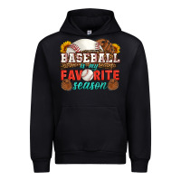 Black baseball is my favorite season Urban Hoodie - HRA Design Shop