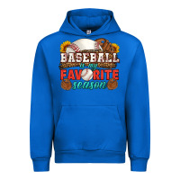 Cobalt baseball is my favorite season Urban Hoodie - HRA Design Shop