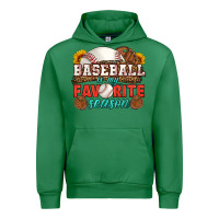 Emerald baseball is my favorite season Urban Hoodie - HRA Design Shop