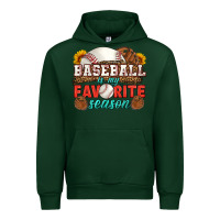 Forest Green baseball is my favorite season Urban Hoodie - HRA Design Shop