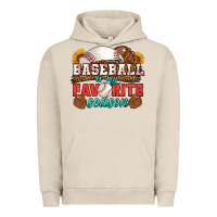 Pigment French Oak baseball is my favorite season Urban Hoodie - HRA Design Shop