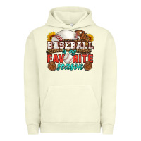 Pigment Pistachio baseball is my favorite season Urban Hoodie - HRA Design Shop