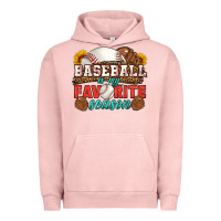 Pigment Salmon baseball is my favorite season Urban Hoodie - HRA Design Shop