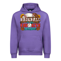 Tulip baseball is my favorite season Urban Hoodie - HRA Design Shop