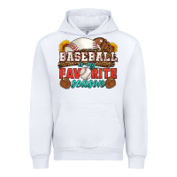 Baseball Is My Favorite Season Urban Hoodie | Teevron