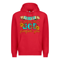 Red forgive one another just as god forgave you Premium Hoodie - HRA Design Shop