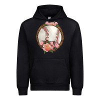 Black western baseball with roses Urban Hoodie - HRA Design Shop