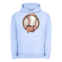 Pigment Grape Ice western baseball with roses Urban Hoodie - HRA Design Shop