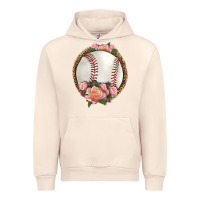 Sandshell western baseball with roses Urban Hoodie - HRA Design Shop