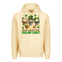 Pina Colada Dead inside but feeling lucky st. patricks day Premium Hoodie - Neo Western