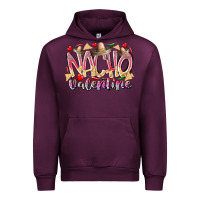 Mauve Wine nacho valentine Urban Hoodie - RacoonDesign